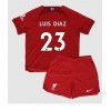 Liverpool Luis Diaz #23 Hjemmedraktsett Barn 2022-23 Kortermet (+ korte bukser)